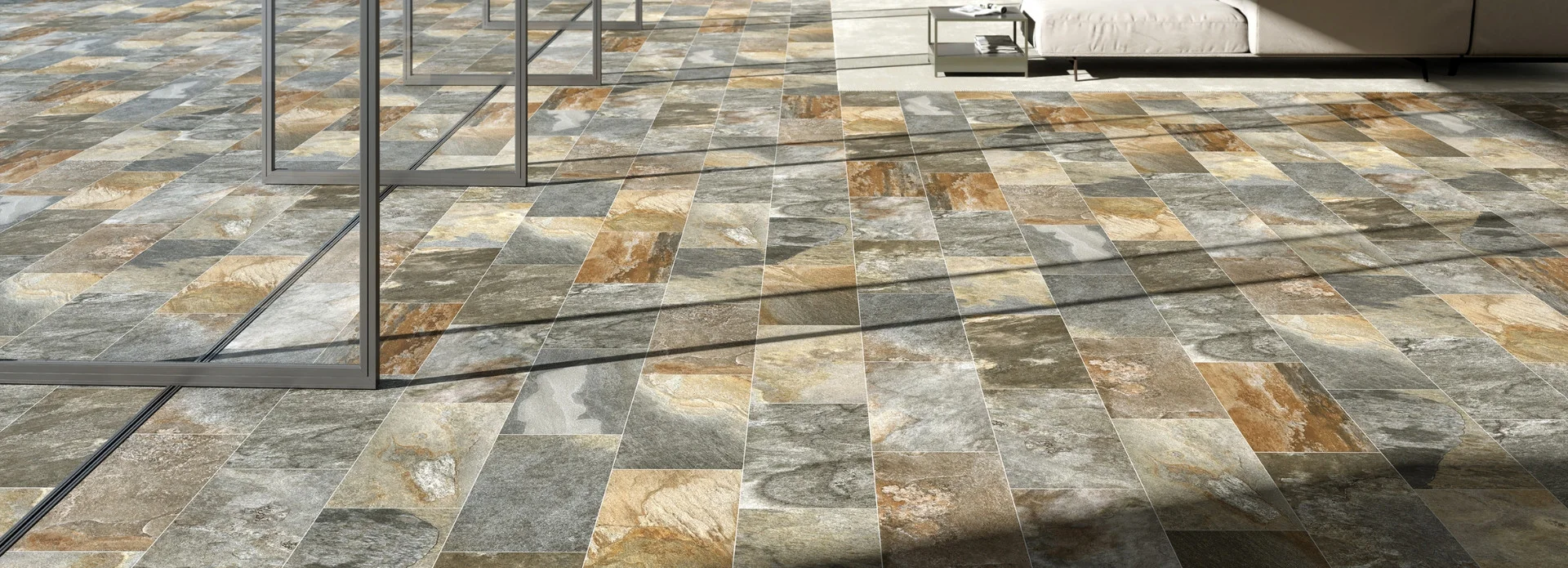 Carrelage exterieur effet Pierre de Bali